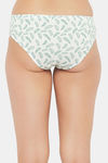 Clovia Medium Rise Three-Fourth Coverage Hipster Panty - White — thumbnail 4