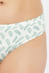 Clovia Medium Rise Three-Fourth Coverage Hipster Panty - White — thumbnail 6