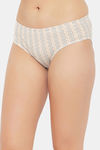 Clovia Medium Rise Three-Fourth Coverage Hipster Panty - White — thumbnail 3
