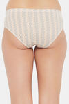 Clovia Medium Rise Three-Fourth Coverage Hipster Panty - White — thumbnail 4
