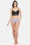 Clovia Medium Rise Three-Fourth Coverage Hipster Panty - Purple — thumbnail 5