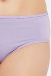 Clovia Medium Rise Three-Fourth Coverage Hipster Panty - Purple — thumbnail 6