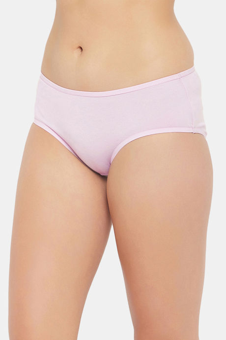 Clovia Medium Rise Three-Fourth Coverage Hipster Panty - Pink — image 3