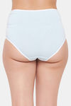 Clovia High Rise Three-Fourth Coverage Hipster Panty - Blue — thumbnail 4