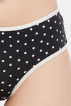 Clovia Medium Rise Three-Fourth Coverage Hipster Panty - Black — thumbnail 5