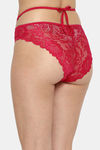 Clovia Medium Rise Half Coverage Bikini Panty - Pink — thumbnail 4