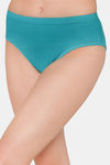 Clovia Medium Rise Three-Fourth Coverage Hipster Panty - Teal — thumbnail 3