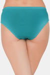 Clovia Medium Rise Three-Fourth Coverage Hipster Panty - Teal — thumbnail 4