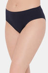 Clovia Medium Rise Three-Fourth Coverage Hipster Panty - Navy Blue — thumbnail 3
