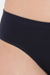 Clovia Medium Rise Three-Fourth Coverage Hipster Panty - Navy Blue — thumbnail 5