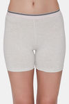 Clovia Medium Rise Full Coverage Boyshort - Grey — thumbnail 1