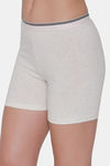 Clovia Medium Rise Full Coverage Boyshort - Grey — thumbnail 3