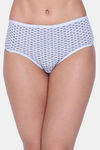 Clovia Medium Rise Three-Fourth Coverage Hipster Panty - Blue — thumbnail 1