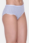 Clovia Medium Rise Three-Fourth Coverage Hipster Panty - Blue — thumbnail 2