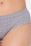 Clovia Medium Rise Three-Fourth Coverage Hipster Panty - Grey — thumbnail 5