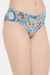 Clovia Medium Rise Three-Fourth Coverage Hipster Panty - Green — thumbnail 2