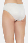 Clovia Low Rise Half Coverage Bikini Panty - Grey — thumbnail 4