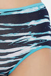 Clovia High Rise Three-Fourth Coverage Hipster Panty - Blue — thumbnail 5