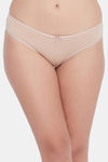 Clovia Low Rise Half Coverage Bikini Panty - Beige — thumbnail 1