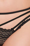 Clovia Low Rise Half Coverage Bikini Panty - Black — thumbnail 5