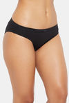 Clovia Low Rise Half Coverage Bikini Panty - Black — thumbnail 2