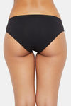 Clovia Low Rise Half Coverage Bikini Panty - Black — thumbnail 4