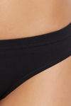 Clovia Low Rise Half Coverage Bikini Panty - Black — thumbnail 5