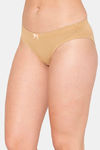 Clovia Low Rise Half Coverage Bikini Panty - Nude — thumbnail 3
