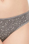 Clovia Low Rise Half Coverage Bikini Panty - Grey — thumbnail 6