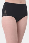 Clovia High Rise Cotton Hipster Panty - Black — thumbnail 2