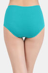 Clovia High Rise Cotton Hipster Panty - Green — thumbnail 4