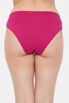 Clovia Low Rise Cotton Bikini Panty - Pink — thumbnail 4
