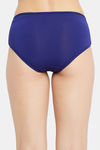 Clovia Mid Rise Cotton Hipster Panty - Blue — thumbnail 4