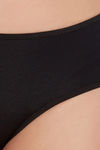 Clovia Mid Rise Cotton Hipster Panty - Black — thumbnail 5