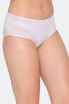 Clovia Mid Rise Cotton Hipster Panty - Grey — thumbnail 2