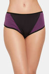Clovia Mid Rise Hipster Panty - Black — thumbnail 1