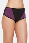 Clovia Mid Rise Hipster Panty - Black — thumbnail 2