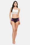 Clovia Mid Rise Hipster Panty - Black — thumbnail 5