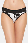 Clovia Low Rise 3/4th Coverage Bikini Panty - White — thumbnail 1