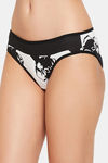 Clovia Low Rise 3/4th Coverage Bikini Panty - White — thumbnail 3