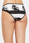 Clovia Low Rise 3/4th Coverage Bikini Panty - White — thumbnail 4