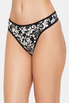 Clovia Low Rise Thong - Black — thumbnail 3