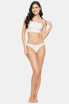 Clovia Low Rise Thong - White — thumbnail 4