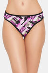 Clovia Low Rise Thong - Purple — thumbnail 1