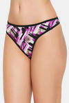 Clovia Low Rise Thong - Purple — thumbnail 3