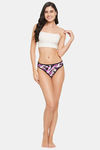 Clovia Low Rise Thong - Purple — thumbnail 4