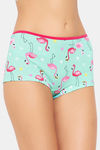 Clovia Mid Rise Full Coverage Boyshort - Green — thumbnail 3