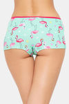 Clovia Mid Rise Full Coverage Boyshort - Green — thumbnail 4