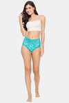 Clovia High Rise Hipster Panty - Teal — thumbnail 5