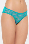 Clovia Low Rise Bikini Panty - Blue — thumbnail 2